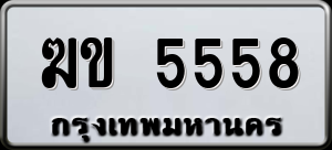 ทะเบียนรถ ฆข 5558 ผลรวม 0