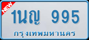 ทะเบียนรถ 1นญ 995 ผลรวม 0